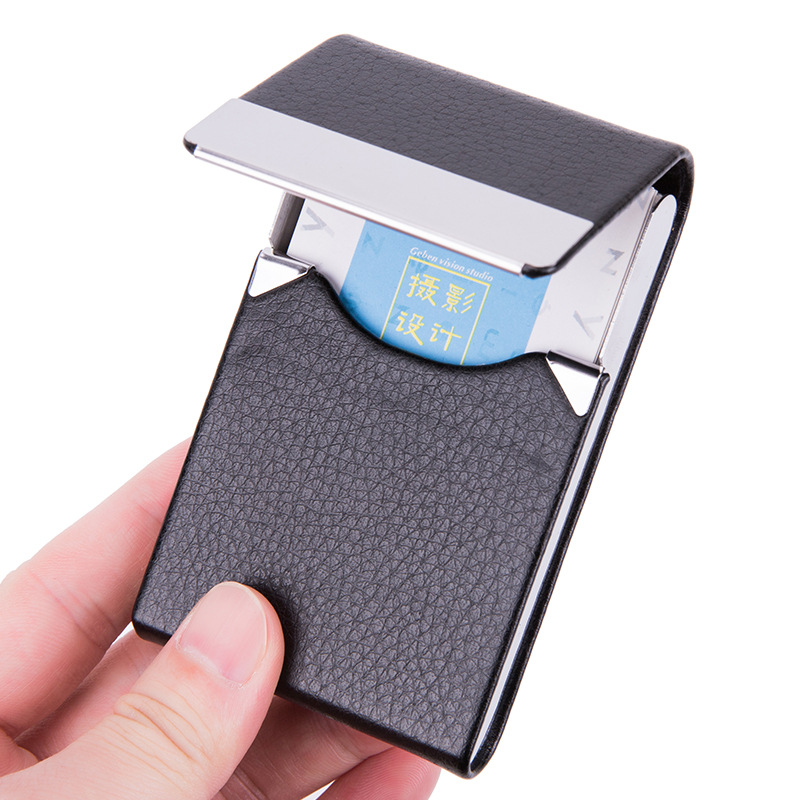 Travel Wallet Slim - 1 قطعة حامل بطاقة الأعمال رجل