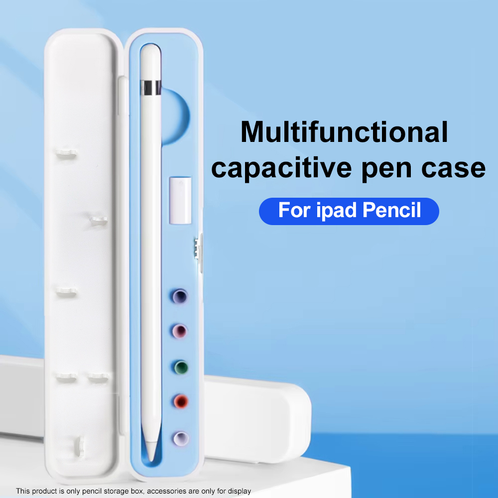 Travel Accessories Apple - صندوق تخزين أقلام متعدد الوظائف لقلم