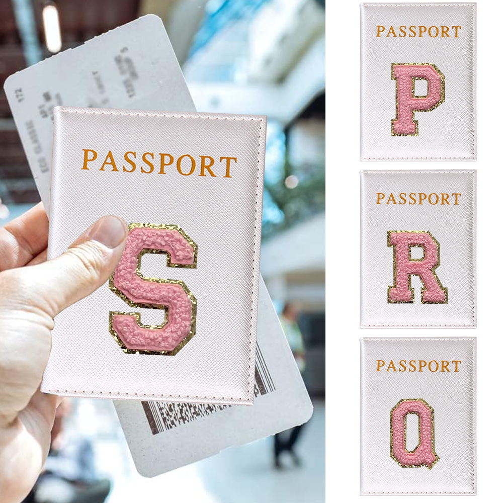 Travel Wallet Slim - أغطية جواز السفر من جلد البولي