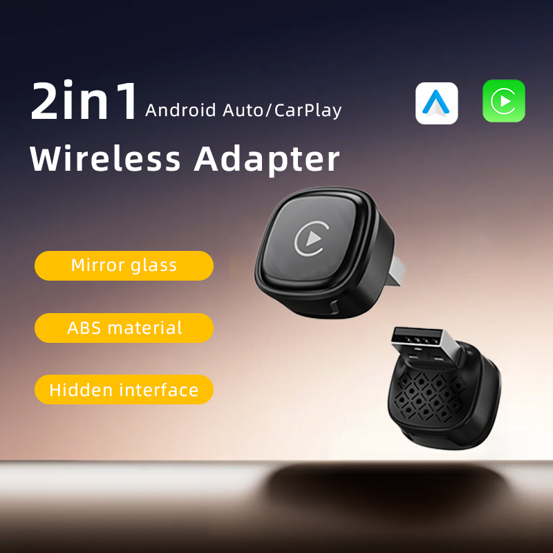 Travel Adapter Universal - محول كار بلاي وأندرويد أوتو اللاسلكي