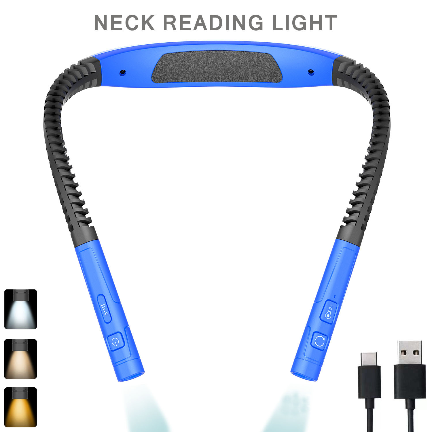Book Light Flexible - أضواء قراءة LED للرقبة قابلة لإعادة