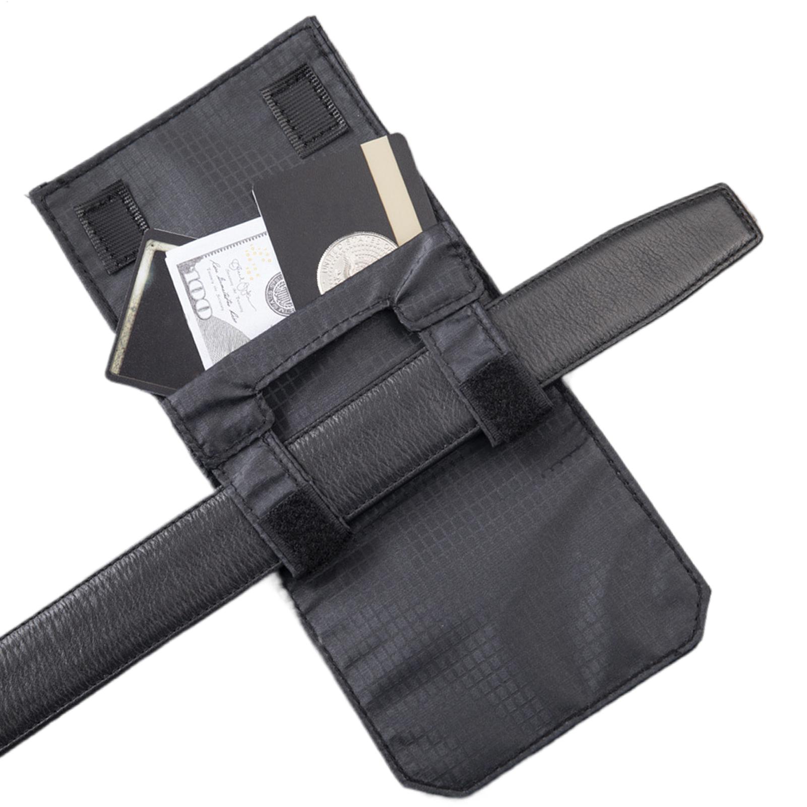 Travel Wallet Slim - محفظة حزام نحيفة محمولة غير مرئية