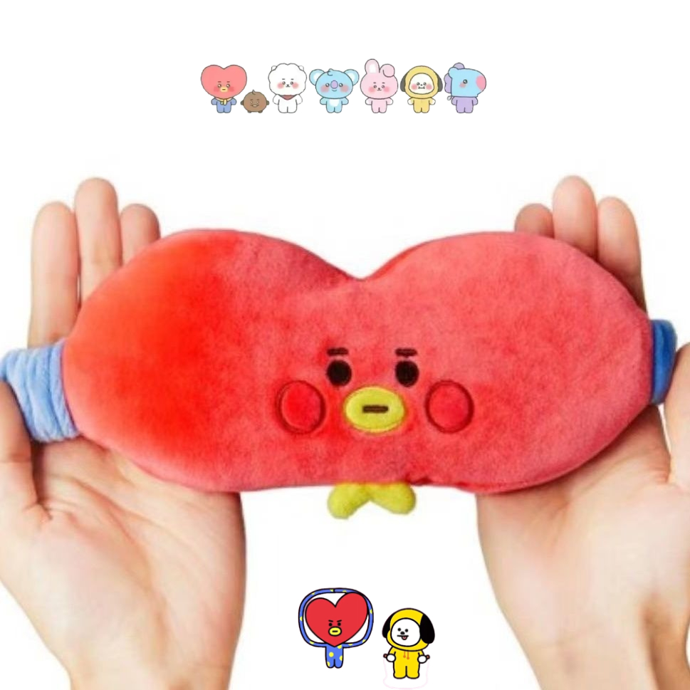 Travel Accessories Store - قناع عين من القطيفة على شكل
