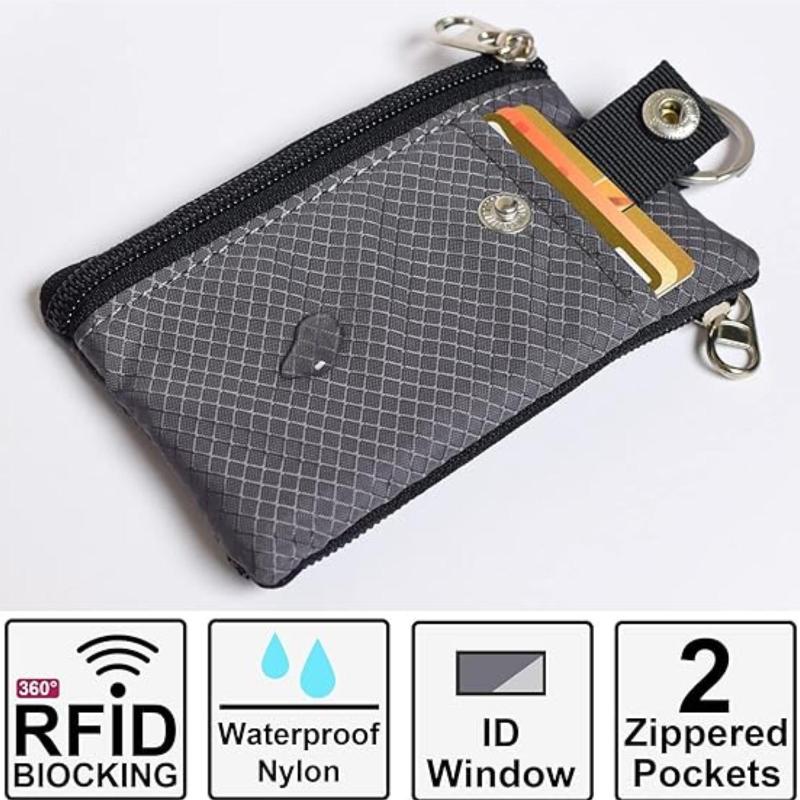 حامل شارة مع نافذة الهوية محفظ - مراجعة Travel Wallet Slim وسعره