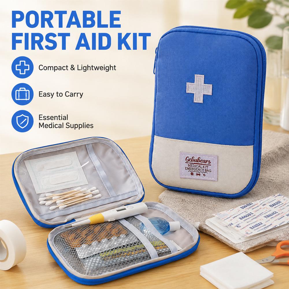 حقيبة أدوية للسفر، حقيبة تخزين - مراجعة First Aid Travel Kit وسعره