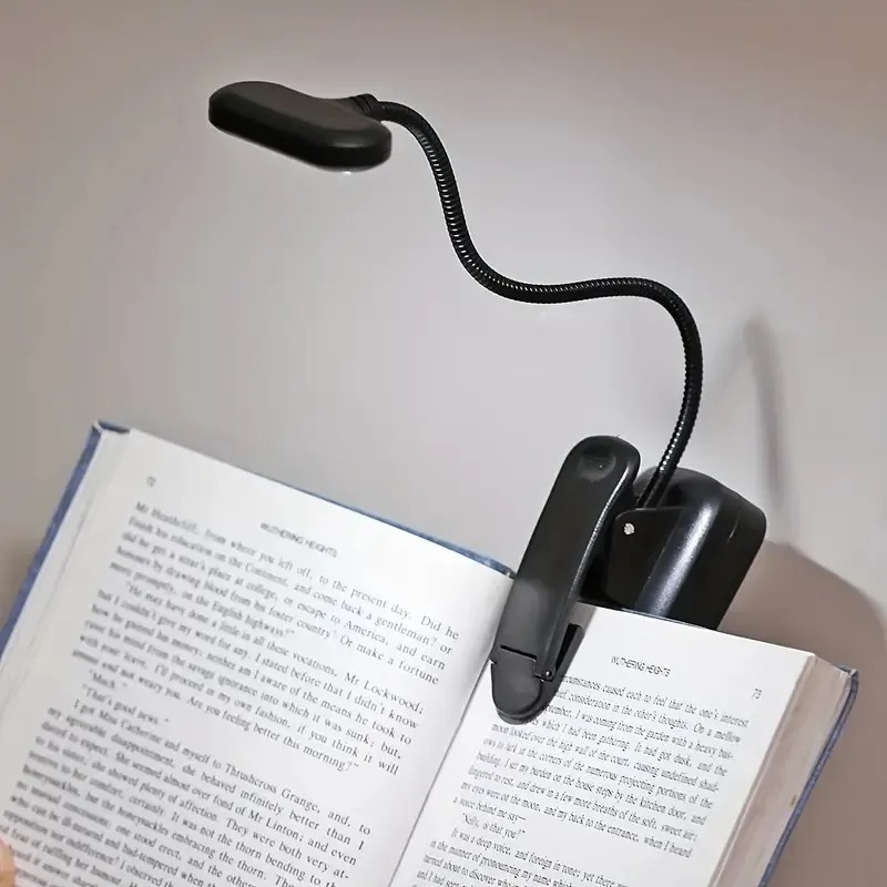 ضوء كتاب LED صغير مع مشبك، يعم - مراجعة Book Light Flexible وسعره
