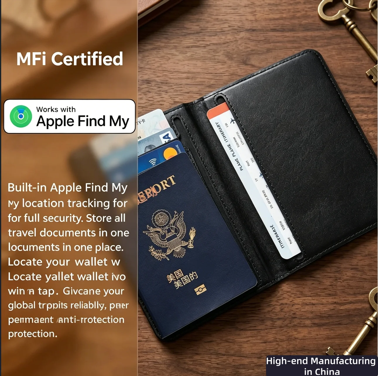 غطاء حامل جواز سفر ذكي مع جهاز - مراجعة Travel Accessories Apple وسعره