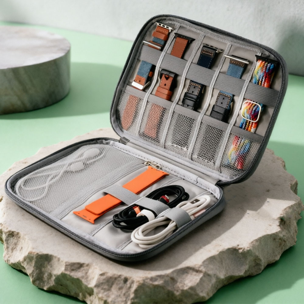 حقيبة حزام الساعة كوريا لساعة  - مراجعة Travel Accessories Apple وسعره