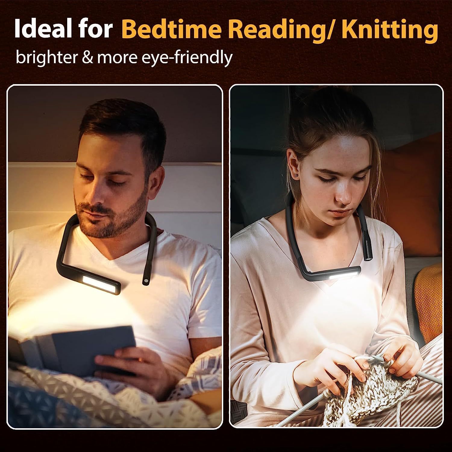 أضواء قراءة LED للرقبة قابلة ل - مراجعة Book Light Flexible وسعره