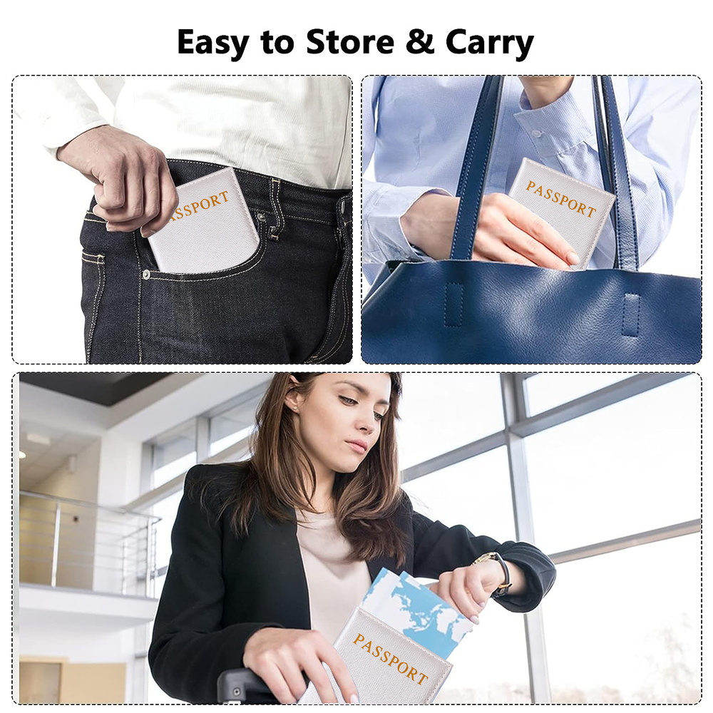 أغطية جواز السفر من جلد البولي - مراجعة Travel Wallet Slim وسعره