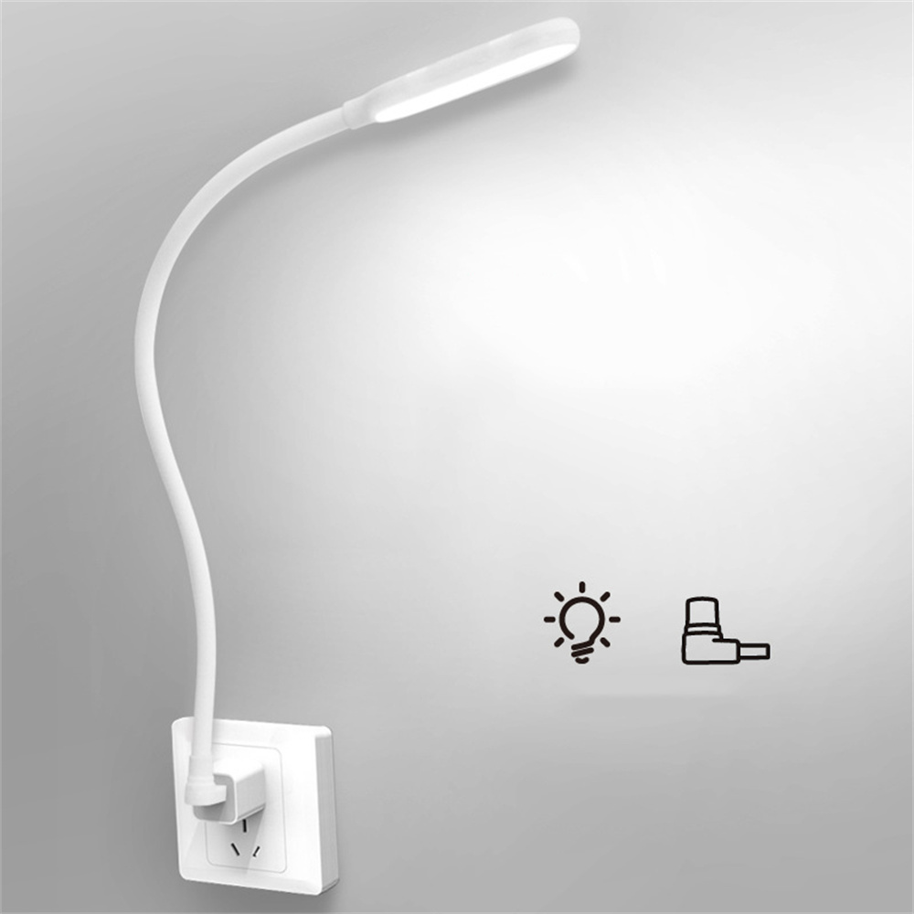 تصميم جديد USB مصباح الليل 3 ض - مراجعة Book Light Flexible وسعره