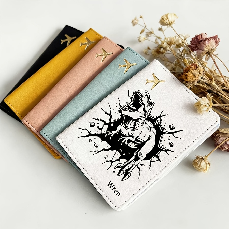 غطاء جواز سفر مخصص بتصميم دينا - مراجعة Travel Accessories Gifts For Men وسعره