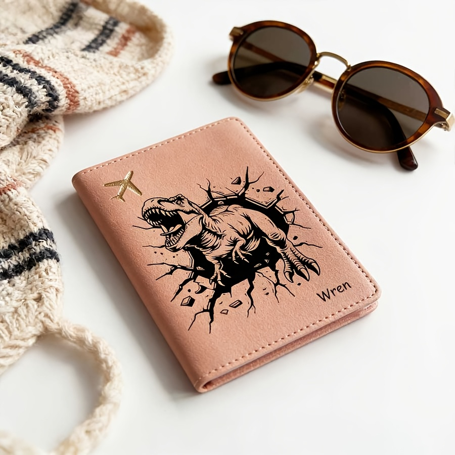 غطاء جواز سفر مخصص بتصميم دينا - مراجعة Travel Accessories Gifts For Men وسعره