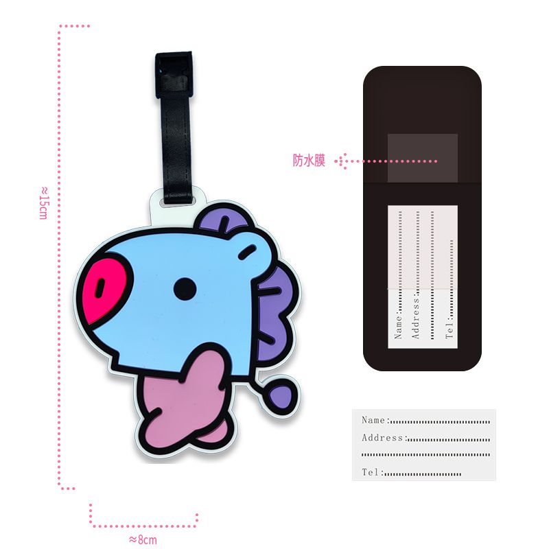 سلسلة مفاتيح كرتونية لطيفة من  - مراجعة Travel Accessories Store وسعره