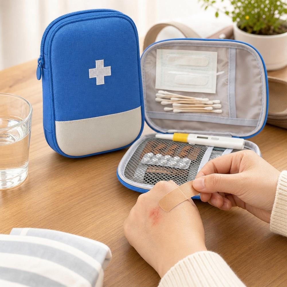 حقيبة إسعافات أولية محمولة ذات - مراجعة First Aid Travel Kit وسعره