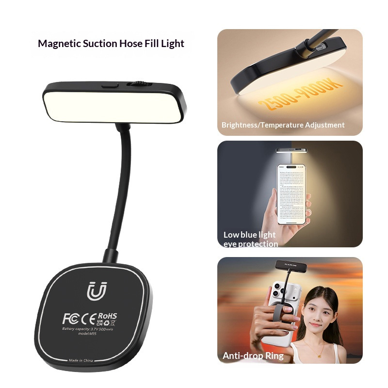 ضوء تعبئة مغناطيسي مرن قابل لل - مراجعة Book Light Flexible وسعره