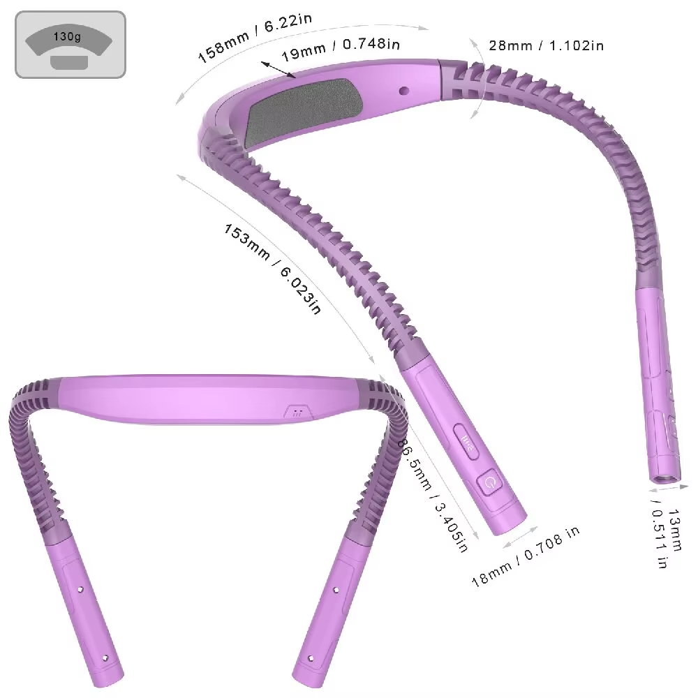 أضواء قراءة LED للرقبة قابلة ل - مراجعة Book Light Flexible وسعره