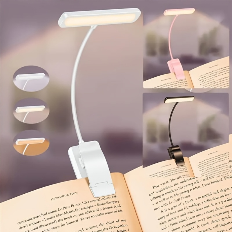 مصباح كتاب محمول قابل للتثبيت  - مراجعة Book Light Flexible وسعره