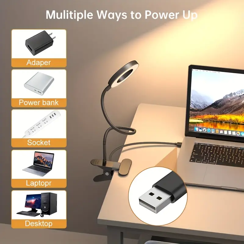 مصباح مكتبي قابل للتثبيت بـ 48 - مراجعة Book Light Flexible وسعره