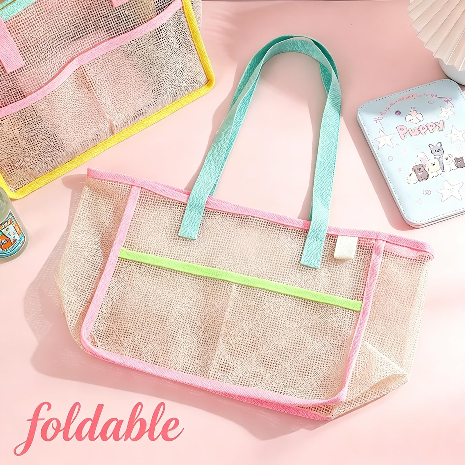 حقائب شاطئ نسائية ملونة قابلة  - مراجعة Travel Accessories Us وسعره