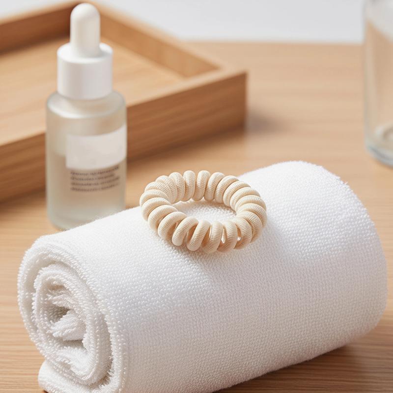 ربطات شعر حلزونية لا تسبب تلفً - مراجعة Travel Accessories Girls وسعره