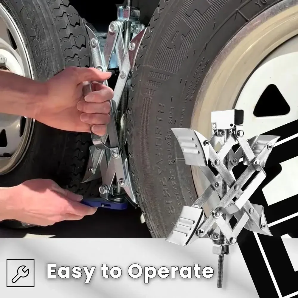 حاجز عجلات RV على شكل X يناسب  - مراجعة Travel Accessories Us وسعره