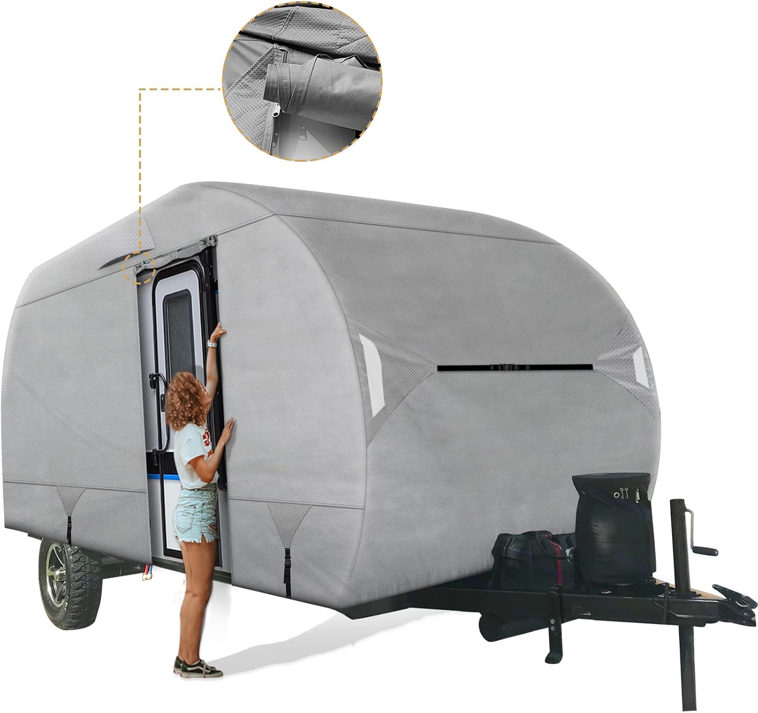 غطاء مقطورة السفر R-POD من ليد - مراجعة Travel Accessories Us وسعره