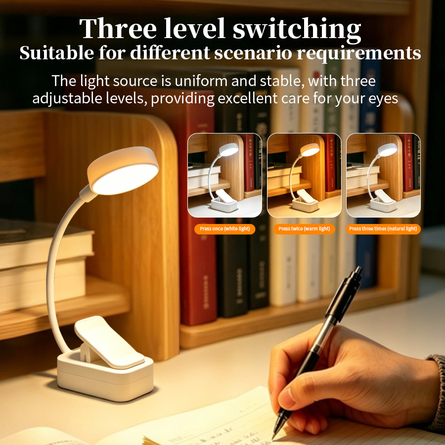 مصباح مكتب LED قابل لإعادة الش - مراجعة Book Light Flexible وسعره