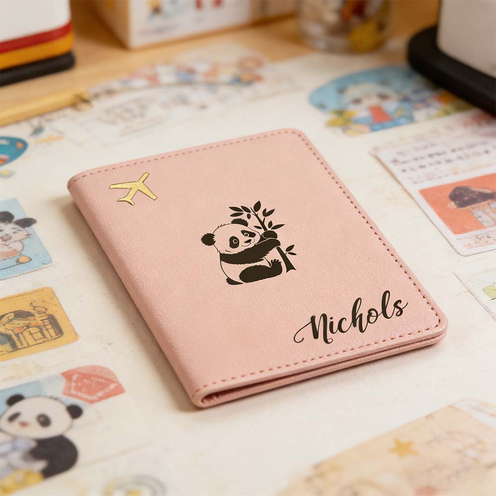 غطاء جواز سفر مخصص بالاسم الشخ - مراجعة Travel Accessories Gifts For Men وسعره