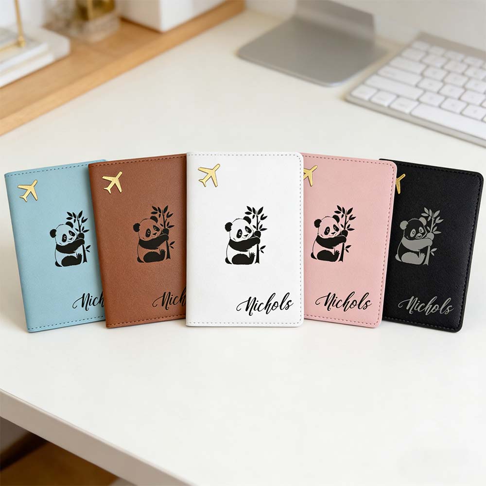 غطاء جواز سفر مخصص بالاسم الشخ - مراجعة Travel Accessories Gifts For Men وسعره