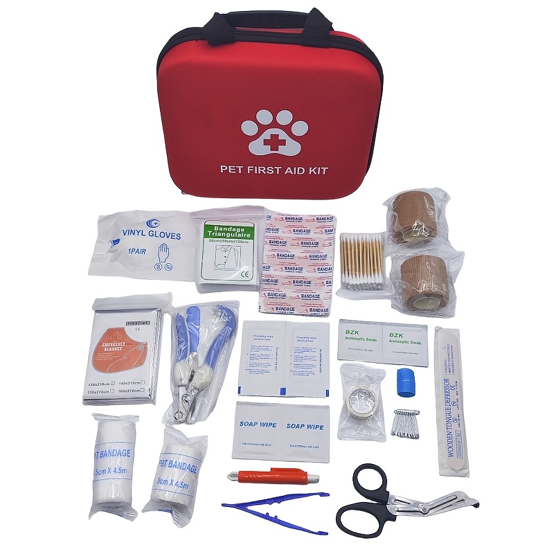 حقيبة إسعافات أولية محمولة للح - مراجعة First Aid Travel Kit وسعره