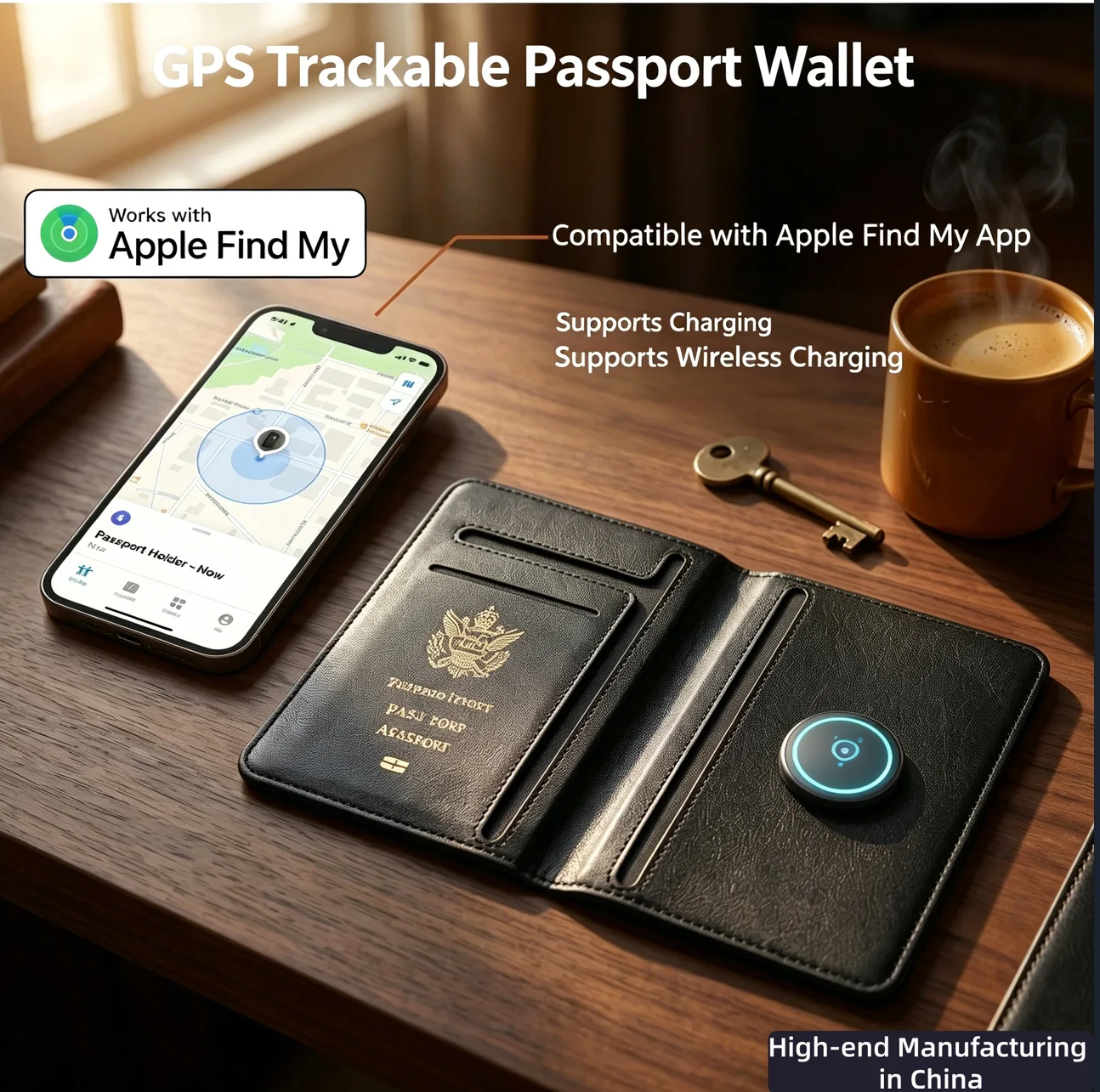 غطاء حامل جواز السفر الذكي من  - مراجعة Travel Accessories Apple وسعره