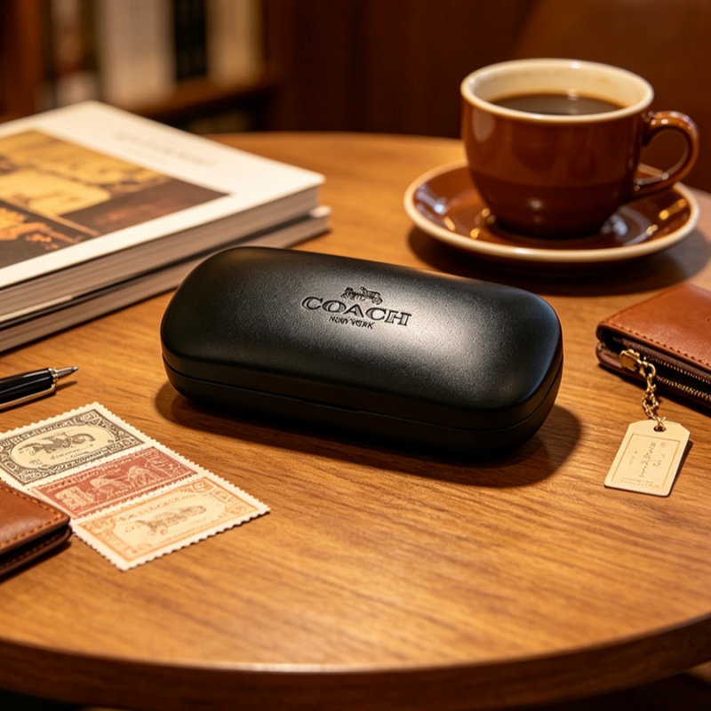 حافظة نظارات صلبة سوداء من COA - مراجعة Travel Accessories Gifts For Men وسعره