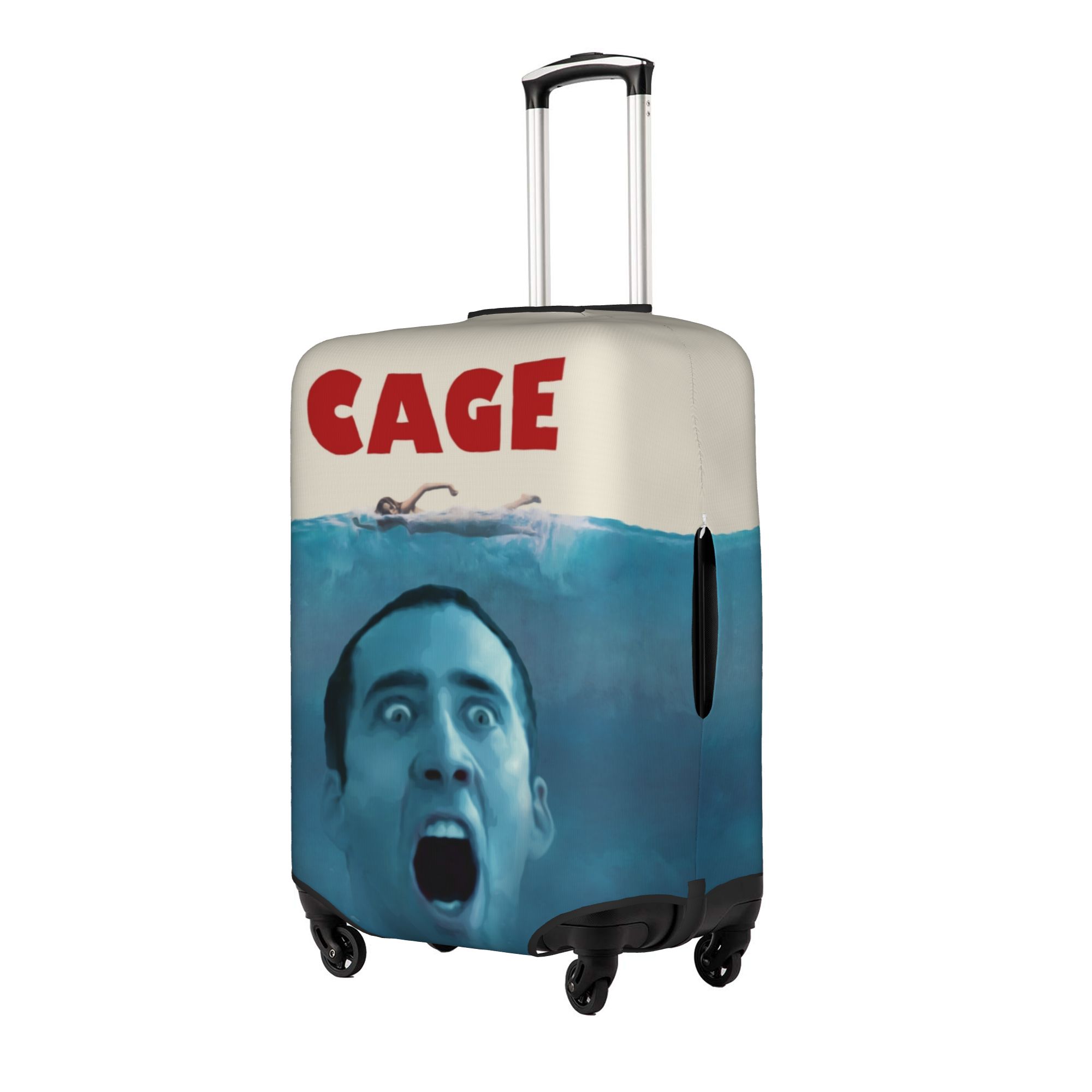 غطاء أمتعة مضحك بتصميم نيكولاس - مراجعة Travel Accessories Inc وسعره