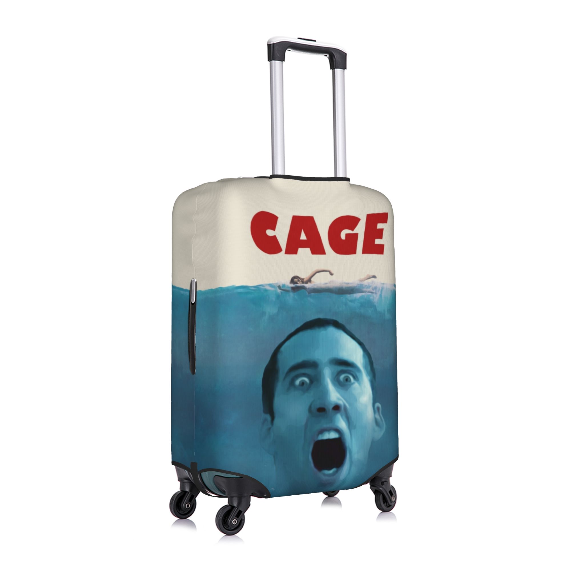 غطاء أمتعة مضحك بتصميم نيكولاس - مراجعة Travel Accessories Inc وسعره