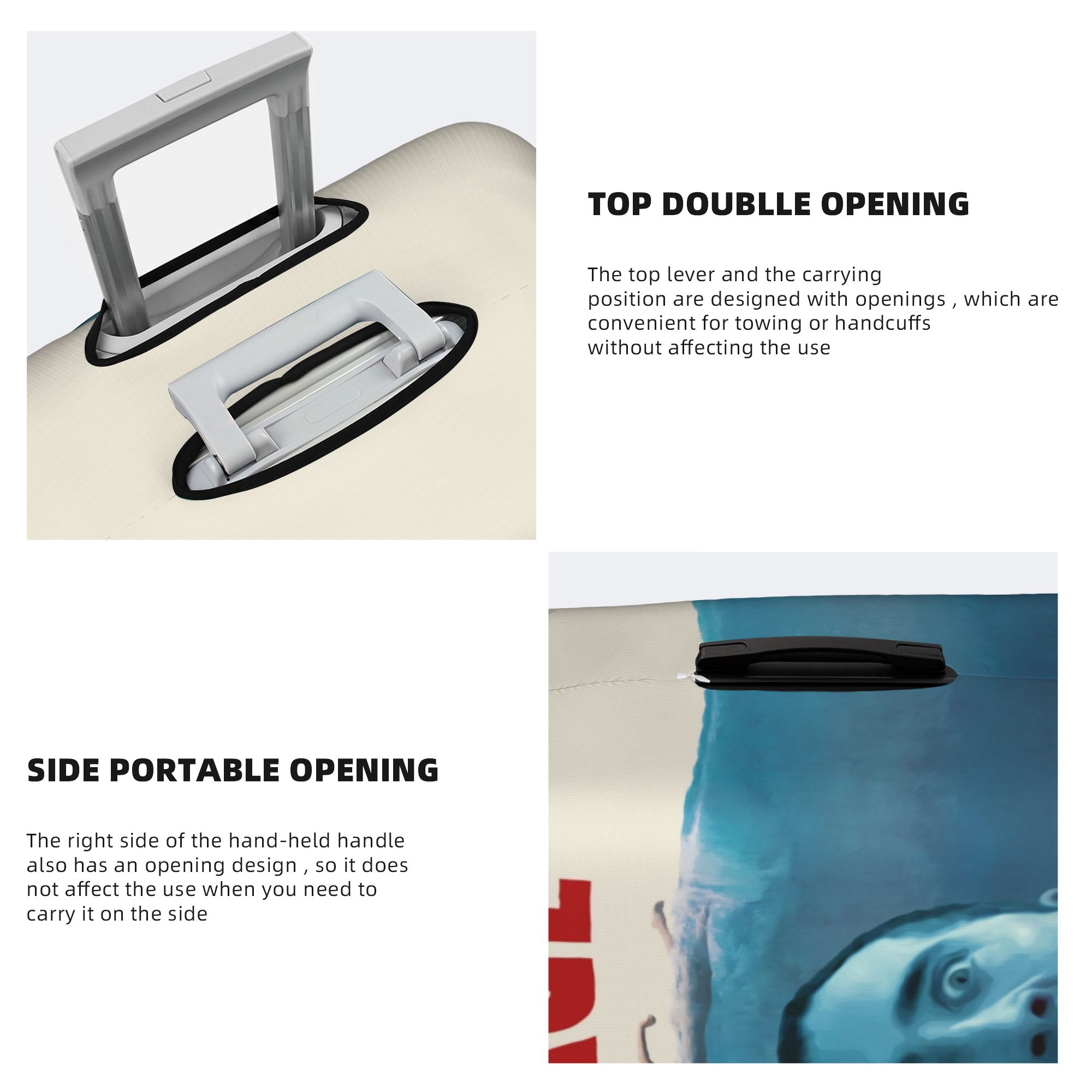 غطاء أمتعة مضحك بتصميم نيكولاس - مراجعة Travel Accessories Inc وسعره