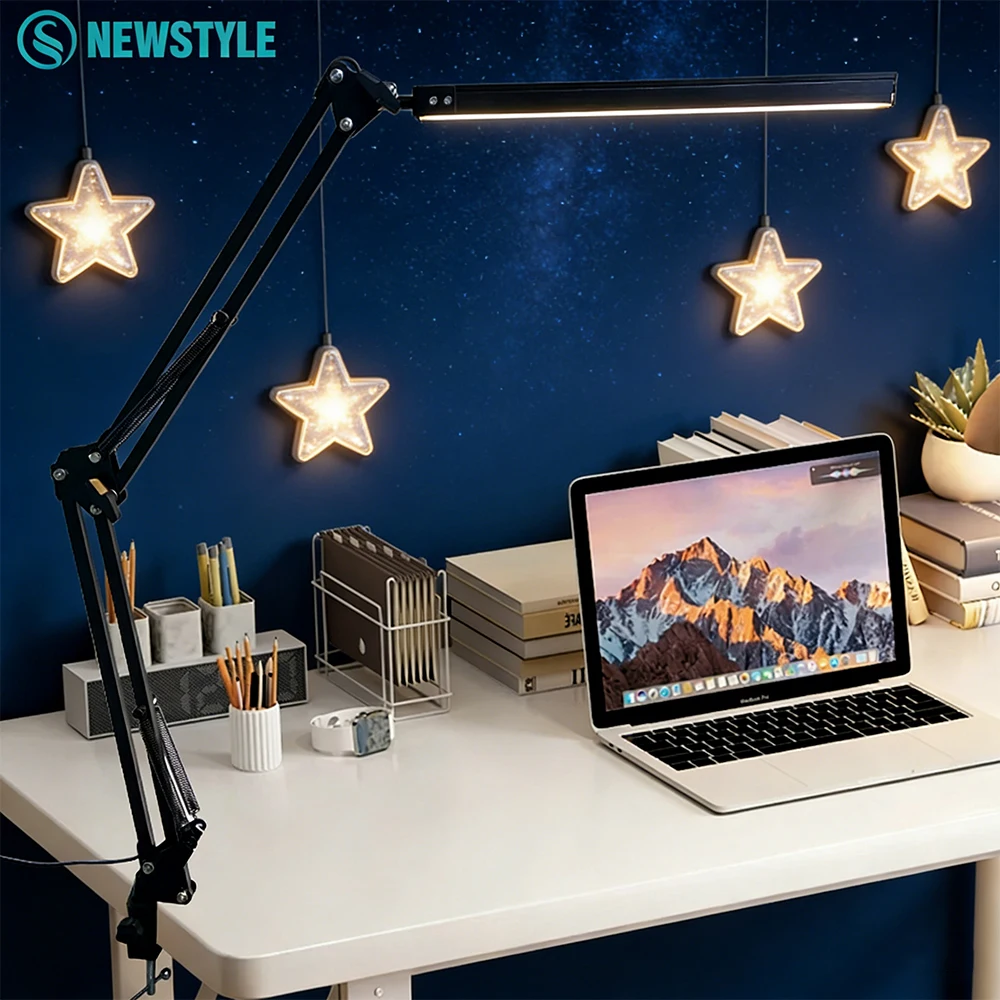 مصباح مكتب LED قابل للطي معدني - مراجعة Book Light Flexible وسعره