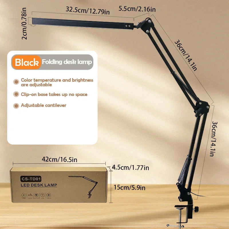 مصباح مكتب LED قابل للطي معدني - مراجعة Book Light Flexible وسعره