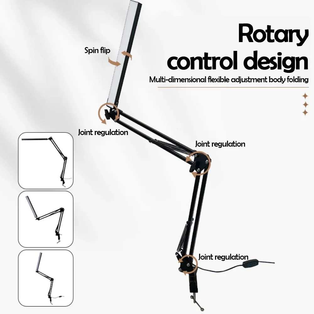 مصباح مكتب LED قابل للطي معدني - مراجعة Book Light Flexible وسعره
