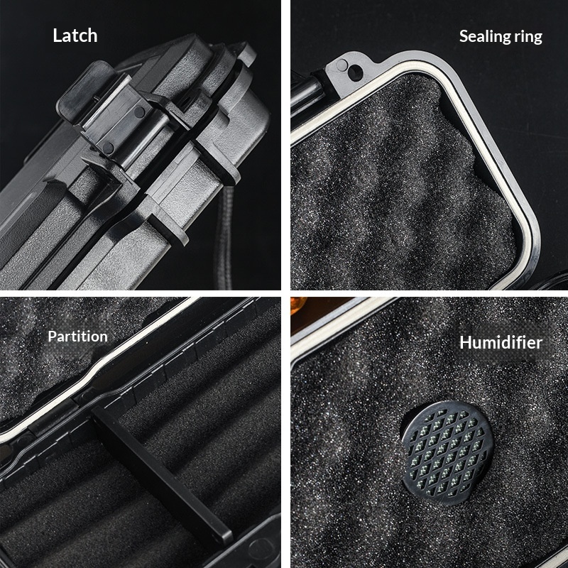مرطب سيجار محمول مع مرطب مقاوم - مراجعة Travel Accessories Gifts For Men وسعره