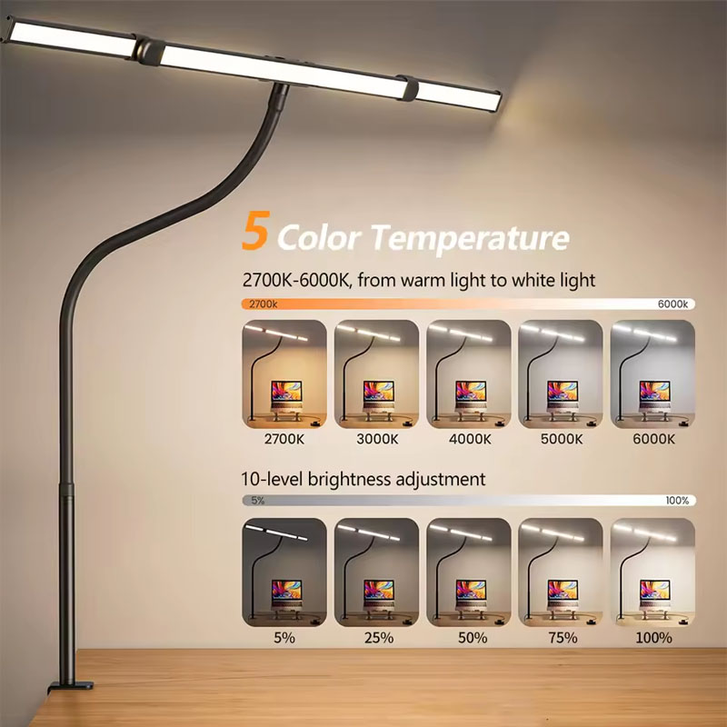 LED مصباح مكتبي العناية بالعين - مراجعة Book Light Flexible وسعره