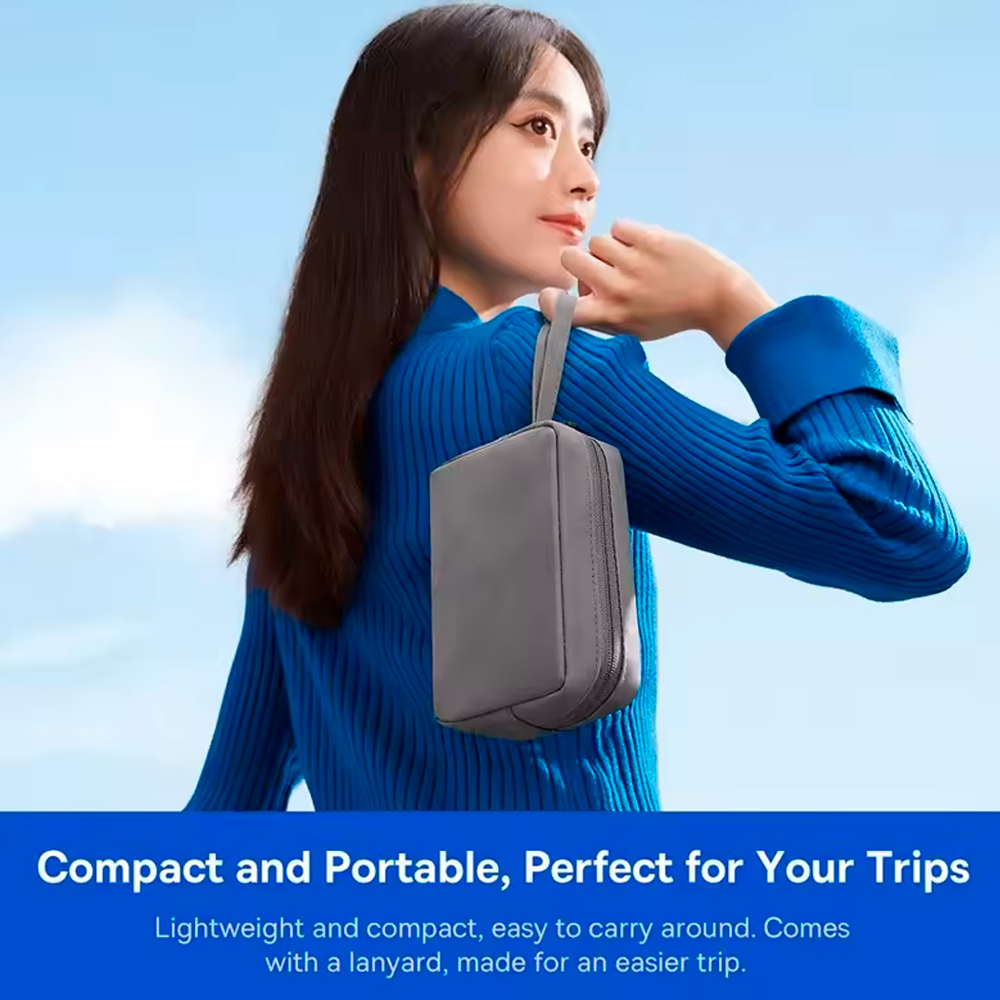 حقيبة محمولة مقاومة للماء لتخز - مراجعة Travel Accessories Organizer Case وسعره