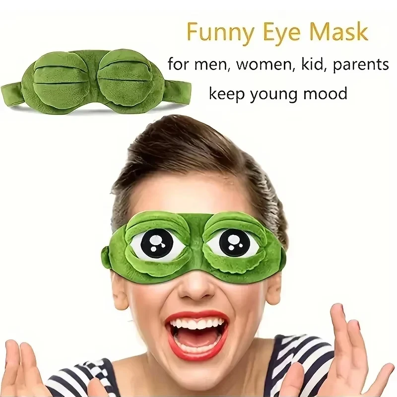 قناع عين على شكل ضفدع للحفلات  - مراجعة Travel Accessories Store وسعره